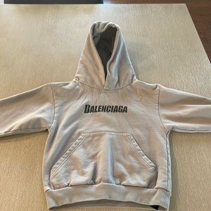 Kids Balenciaga gray sweatshirt size 8